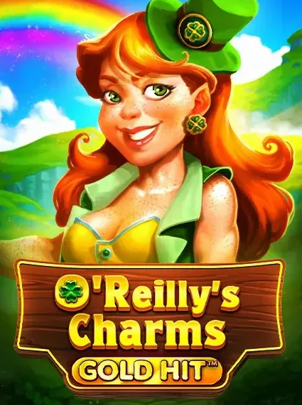Decorative casino game artwork for SpinFin: Gold Hit Oreillys Charms